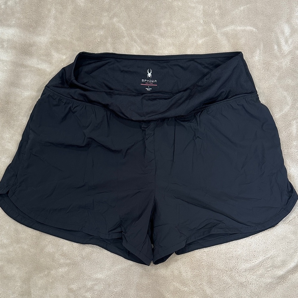 Spyder Women's Athletic Black Shorts